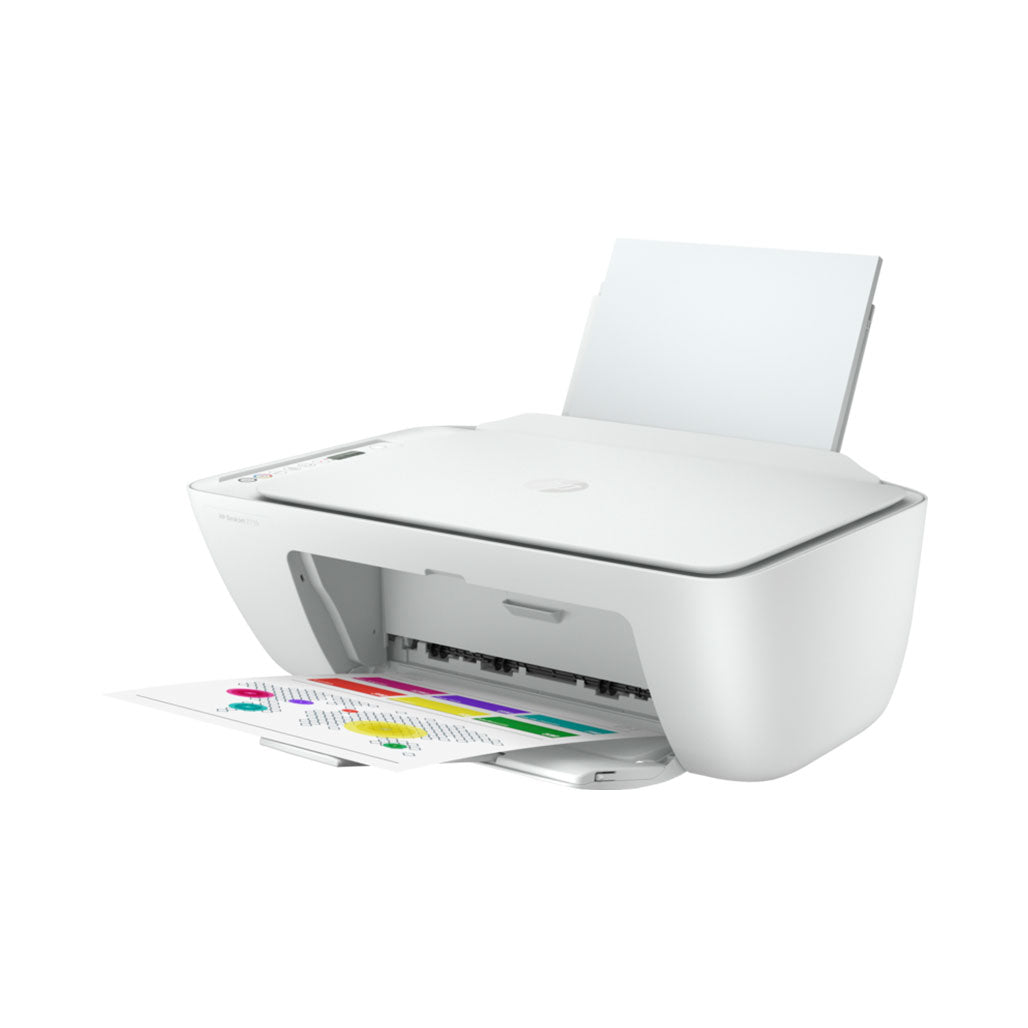 A Photo Of HP DeskJet 2710 All-in-One Printer - Print, Scan, Copy with Efficient Performance