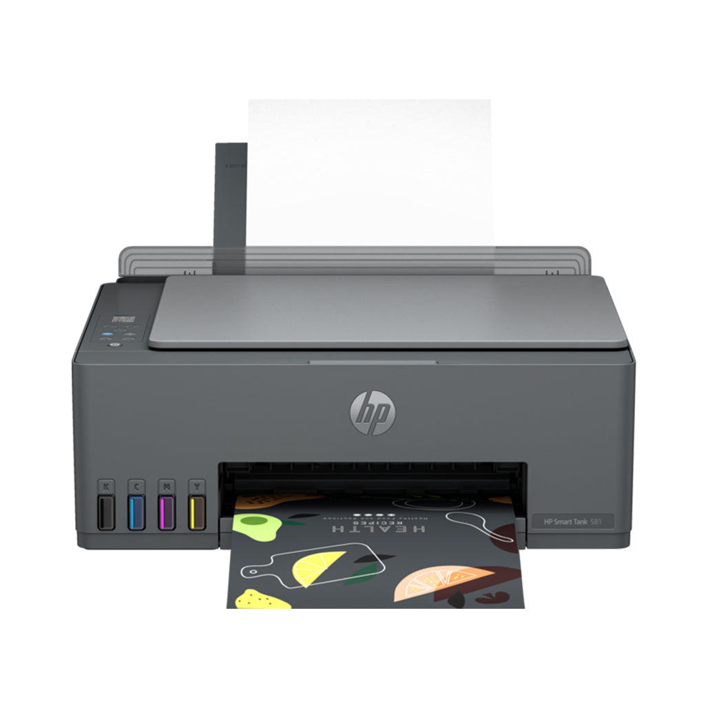 A Photo Of HP Smart Tank 581 All-in-One Printer - Efficient, High-Quality Printing with Wireless Connectivity