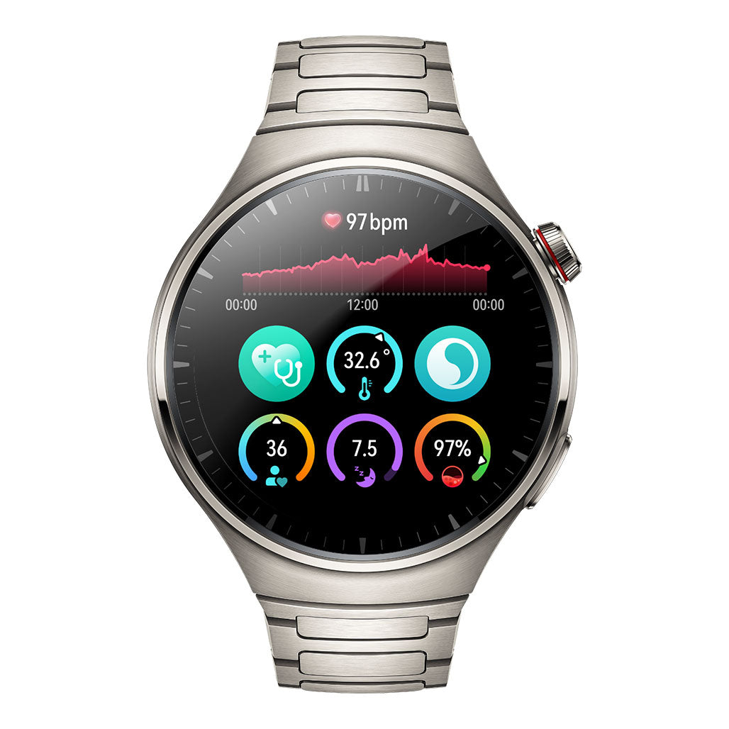 A Photo Of Huawei Watch 4 Pro Titanium – Advanced Smartwatch with Aerospace-Grade Durability