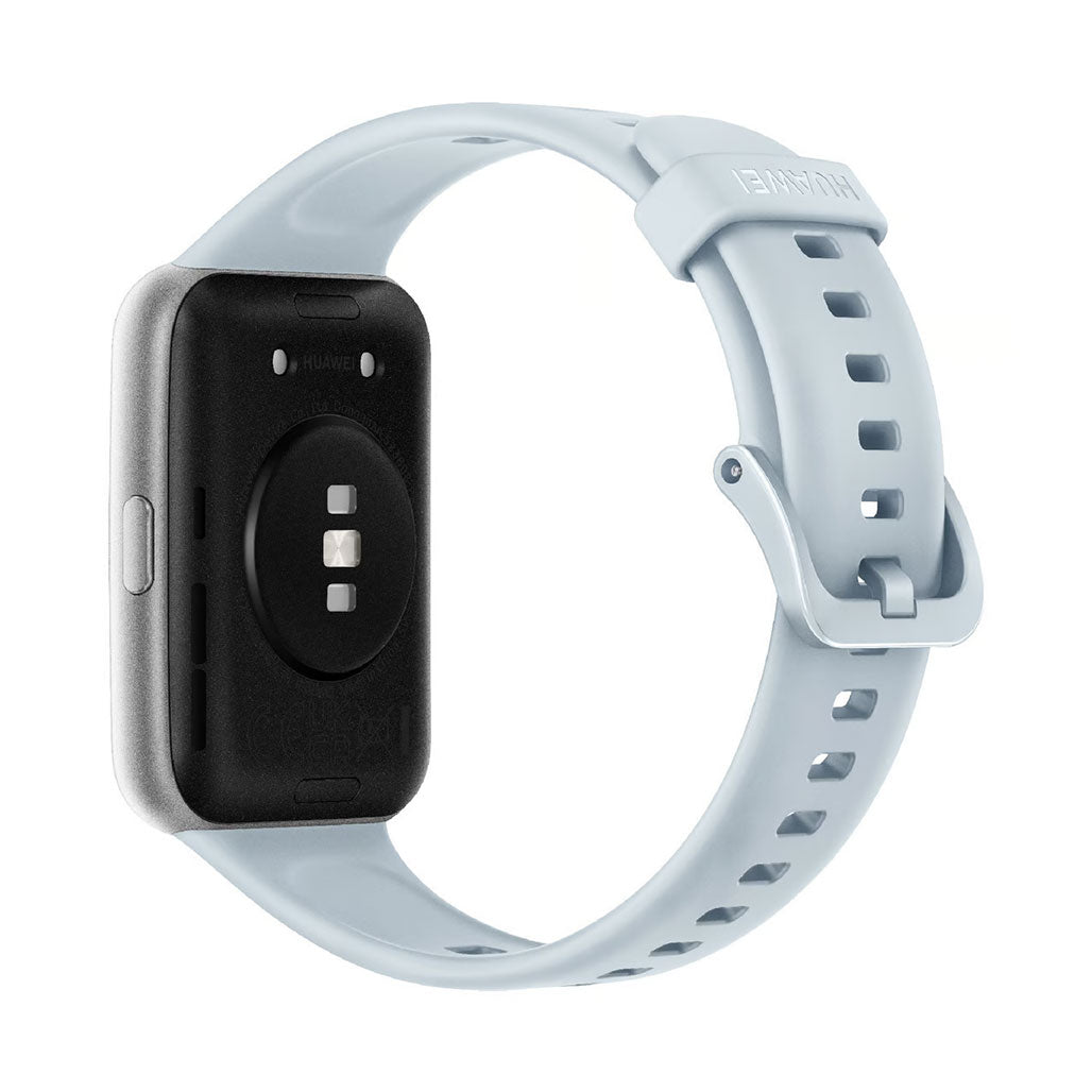 A Photo Of Huawei Watch Fit 2 Active Edition - Sky Blue | 1.74-Inch AMOLED Display, Bluetooth Calling, and Long Battery Life