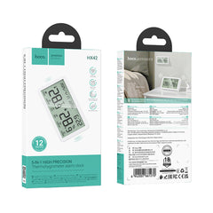 A Photo Of Hoco HX42 5-in-1 Hygrometer Alarm Clock