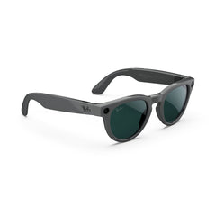 A Photo Of Ray-Ban Meta Headliner (Gen 2) Smart Glasses - Shiny Asteroid Grey / Clear to Emerald Transitions