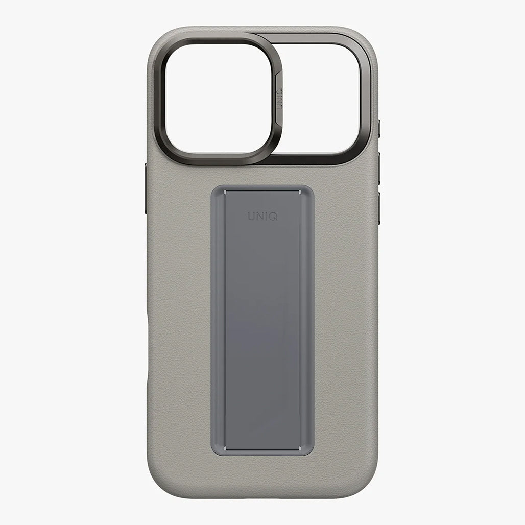 A Photo Of Uniq Heldro Pro for iPhone 17 Pro/ Pro Max – FlexGrip Leatherette Case