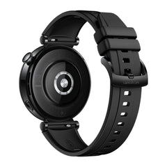 A Photo Of Huawei Watch GT 4 41mm Black Fluoroelastomer Strap - Advanced AMOLED Smartwatch with Fitness Tracking