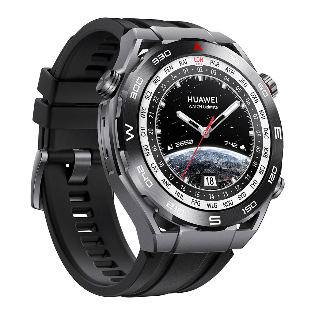 A Photo Of Huawei CLB-B19 Watch Ultimate - Expedition Black | Premium Smartwatch with Advanced Diving Features