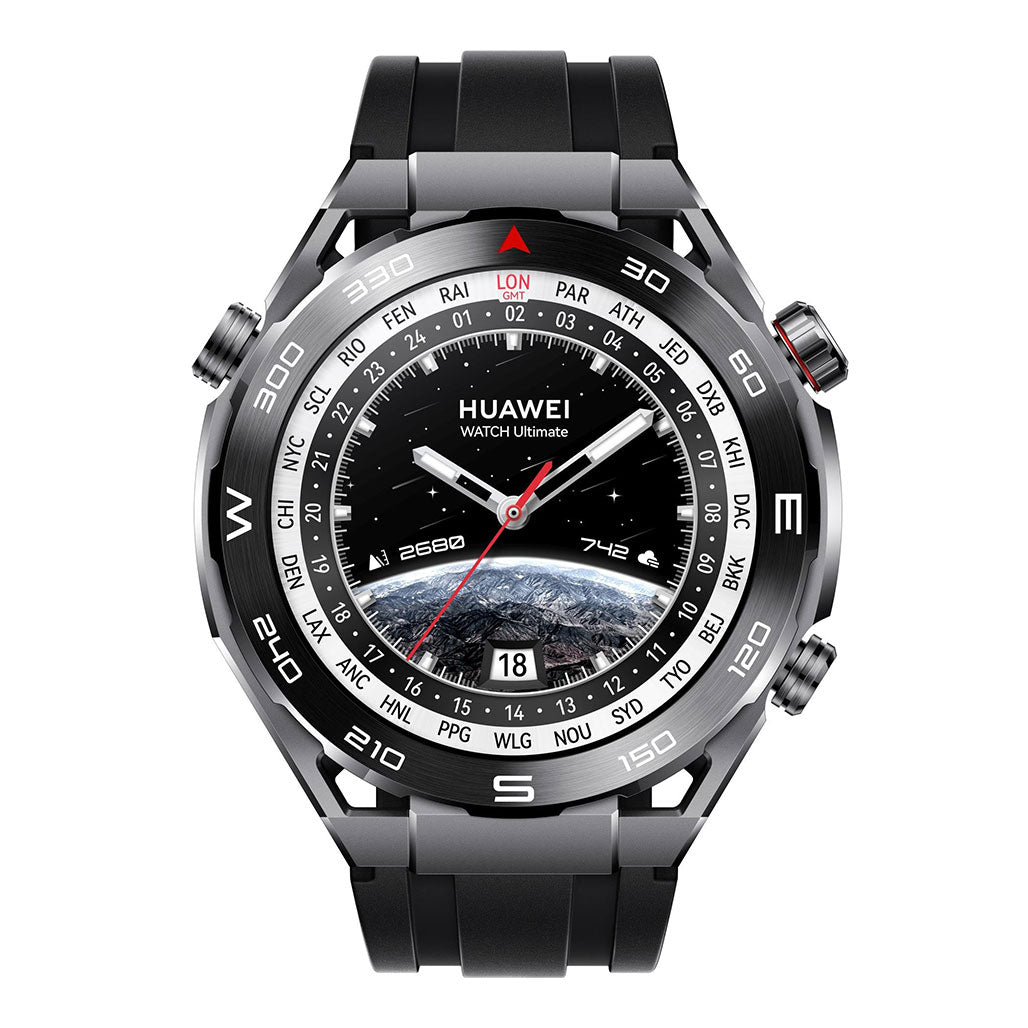 A Photo Of Huawei CLB-B19 Watch Ultimate - Expedition Black | Premium Smartwatch with Advanced Diving Features