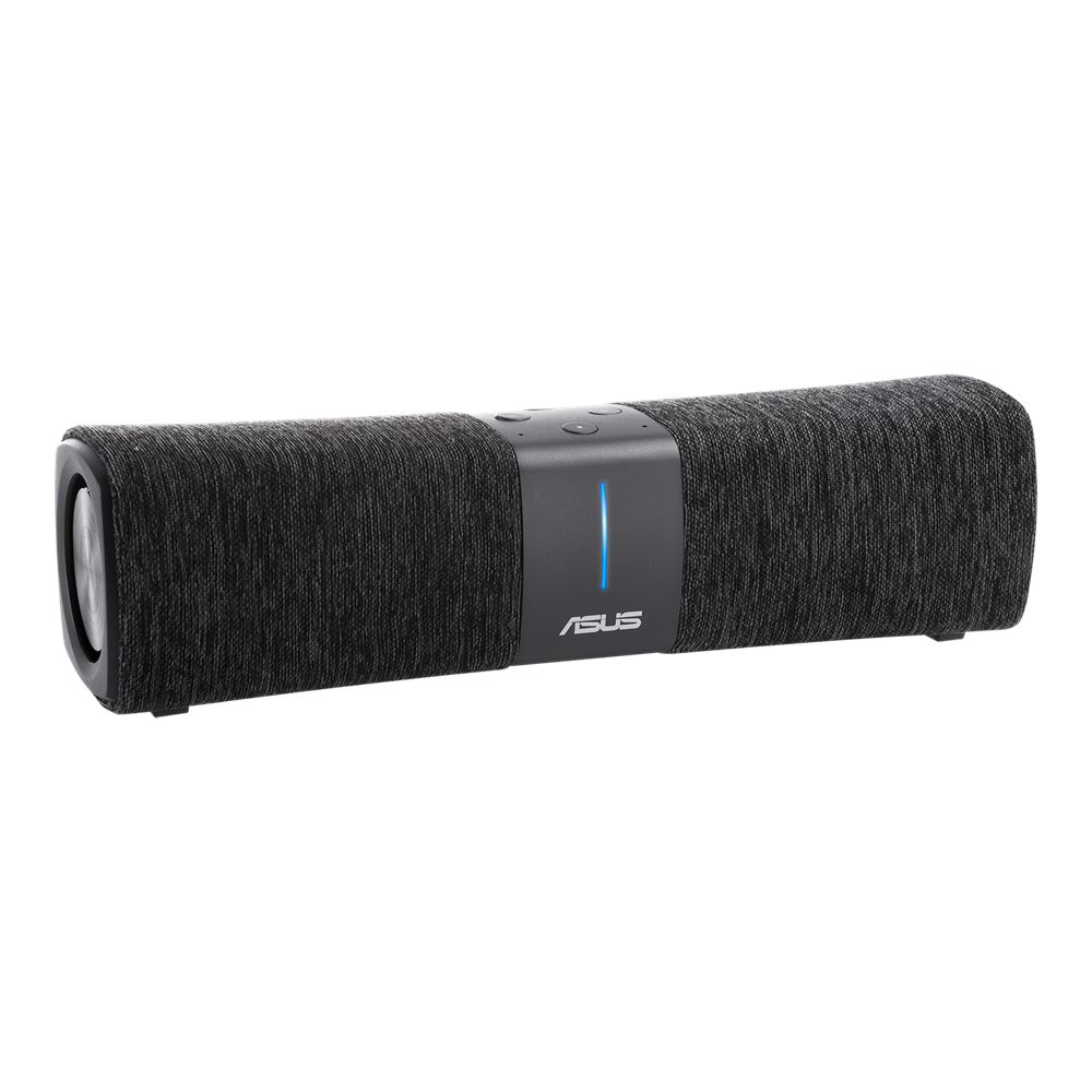 A Photo Of Asus Lyra Voice All-In-One Smart Voice Router – AC2200 Tri-Band Mesh WiFi, Bluetooth Speaker, Amazon Alexa Built-In, AiProtection Pro