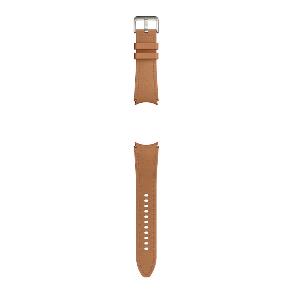 A Photo Of Samsung Galaxy Watch Hybrid Eco-Leather T-Buckle Band - 20mm - M/L - Black
