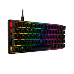 A Photo Of HyperX Alloy Origins 60 Mini Red Switch - Wired Mechanical Gaming Keyboard | 4P5N4AA#ABA