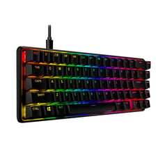 A Photo Of HyperX Alloy Origins 65 Red Switch - Compact Wired Mechanical Gaming Keyboard | 4P5D6AA#ABA