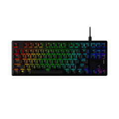 A Photo Of HyperX Alloy Origins Core Red Switch - PBT Keycaps - TKL 80% Wired Mechanical Gaming Keyboard | 639N7AA#ABA