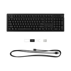 A Photo Of HyperX Alloy Rise - Ultimate Toolless Customizable RGB Gaming Keyboard with Red Switch