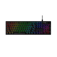 A Photo Of HyperX Full Key Set PBT Keycaps - Black | Durable and Shine-Through Design