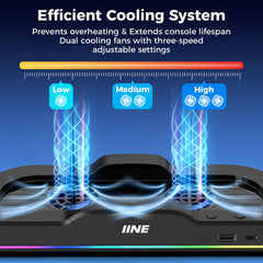 A Photo Of IINE RGB Cooling Base for Switch 2