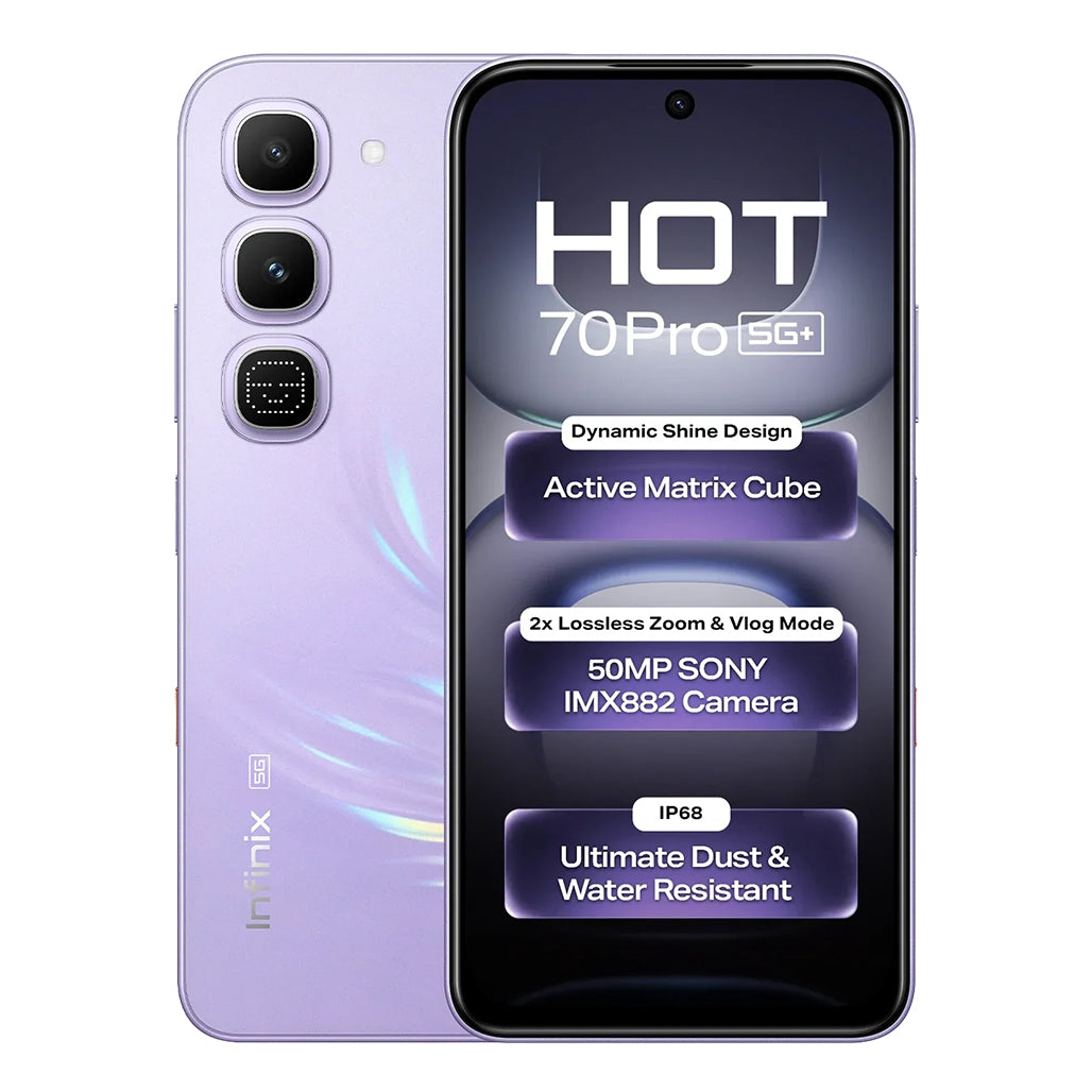 A Photo Of Infinix Hot 70 Pro 5G - 6GB Ram - 256GB Storage