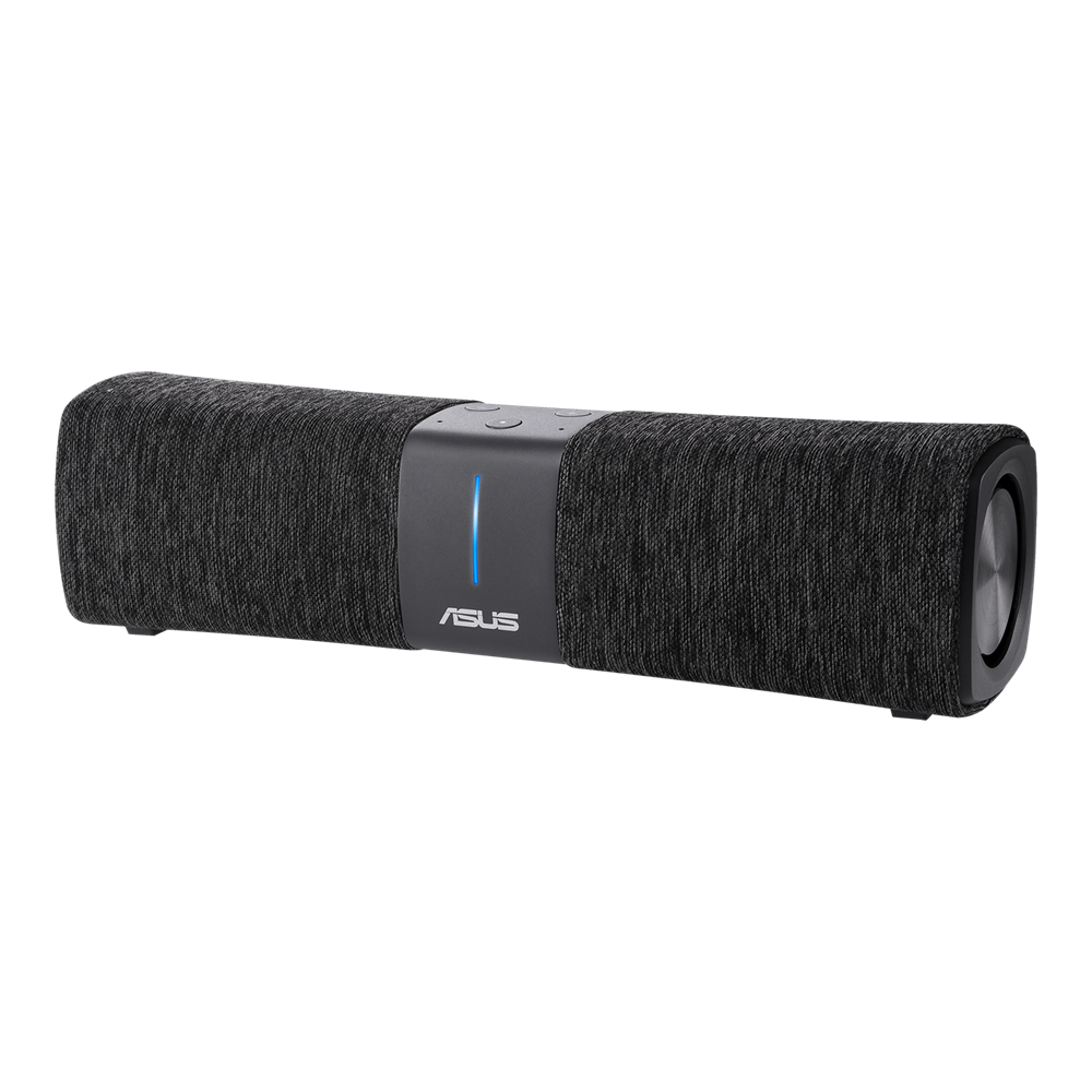 A Photo Of Asus Lyra Voice All-In-One Smart Voice Router – AC2200 Tri-Band Mesh WiFi, Bluetooth Speaker, Amazon Alexa Built-In, AiProtection Pro