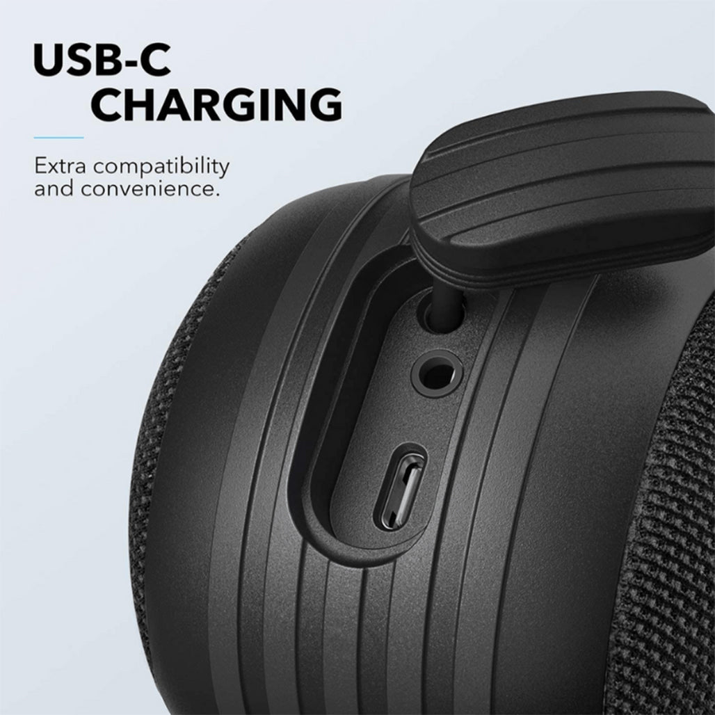 A Photo Of Anker Soundcore Icon+ Portable Bluetooth Speaker – 20W Bass-Boosted Audio, IP67 Waterproof, 12-Hour Battery, Wireless Stereo Pairing, Rugged & Shockproof Outdoor Speaker for Beach, Camping & Travel