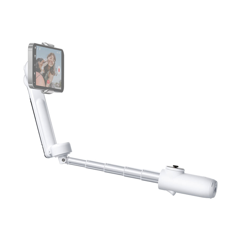 A Photo Of Insta360 Flow Smartphone Gimbal Stabilizer – Compact Gimbal with Built-In Selfie Stick and Mini Tripod