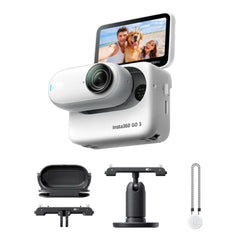 A Photo Of Insta360 GO 3 Action Camera Kit (64GB) – Compact High-Definition Action Camera with Voice Control and Comprehensive Accessories