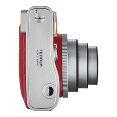 A Photo Of Fujifilm Instax Mini 90 Neo Classic Instant Camera - Red, Classic Elegance with Advanced Features