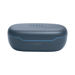 A Photo Of JBL Endurance Peak 3 - Wireless In-Ear Headphones - Blue, 50 Hours Playback, IP68 Waterproof, Secure Fit