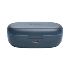 A Photo Of JBL Endurance Peak 3 - Wireless In-Ear Headphones - Blue, 50 Hours Playback, IP68 Waterproof, Secure Fit