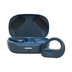 A Photo Of JBL Endurance Peak 3 - Wireless In-Ear Headphones - Blue, 50 Hours Playback, IP68 Waterproof, Secure Fit