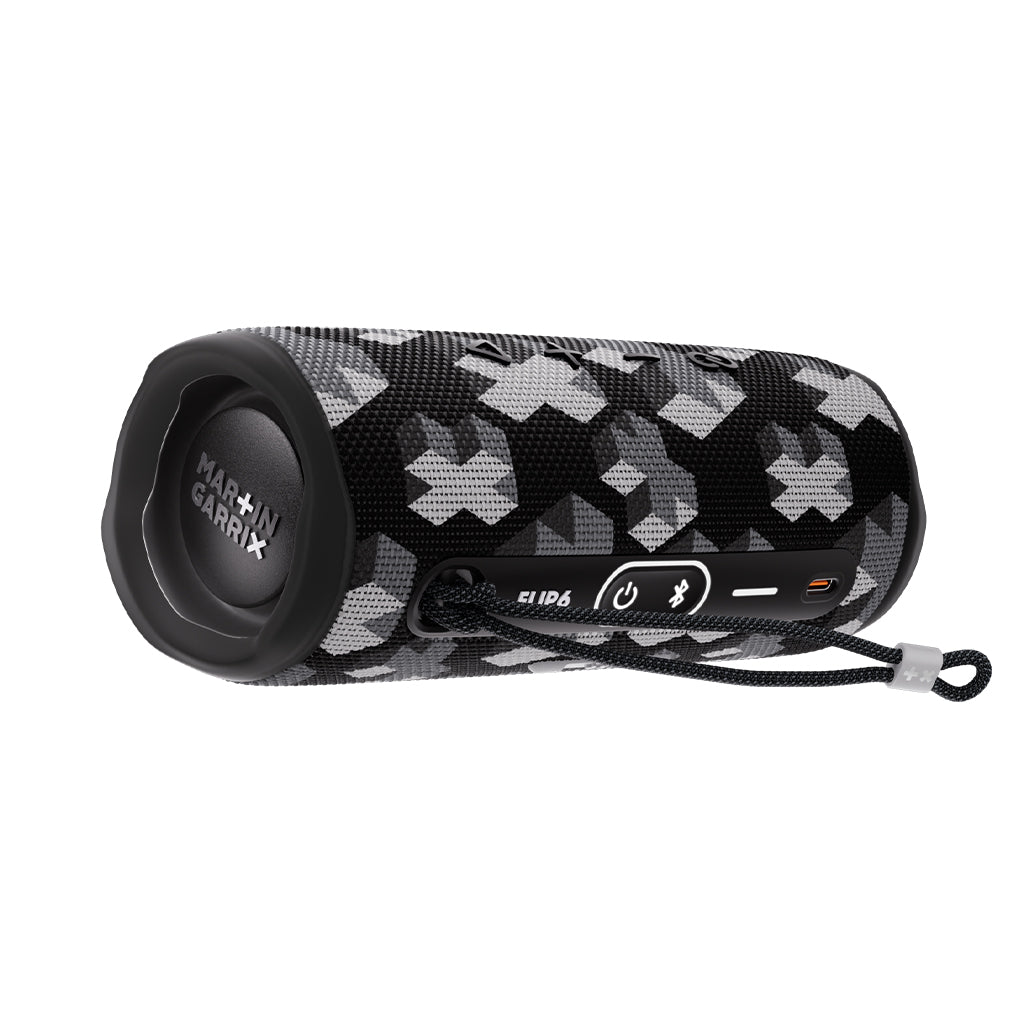 A Photo Of JBL Flip 6 Martin Garrix Edition - Portable Bluetooth Speaker – 20W RMS Output, 12-Hour Battery Life, Waterproof