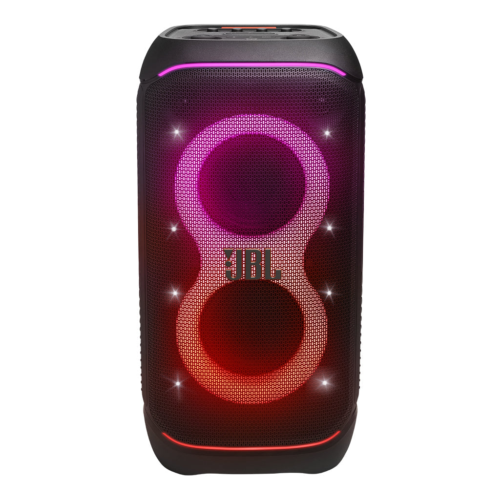 A Photo Of JBL PartyBox Stage 320 - Portable Bluetooth Party Speaker with Wheels and Lightshow