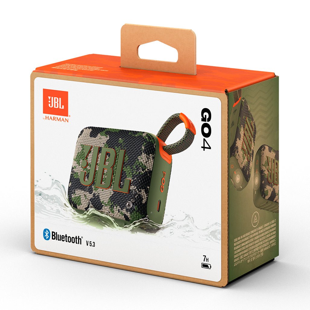 A Photo Of JBL Go 4 - Ultra Portable BluetJBL Go 4 - Ultra-Portable Bluetooth Speaker | Powerful Sound, Waterproof, and Long-Lastingooth Speaker