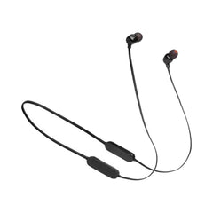 A Photo Of JBL T125BT Wireless In-Ear Headphones – Pure Bass with 16-Hour Playtime in Blue/Coral