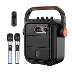 A Photo Of JYX JYX-66BT - Karaoke Machine with 2 Wireless Microphones and Bluetooth 5.0