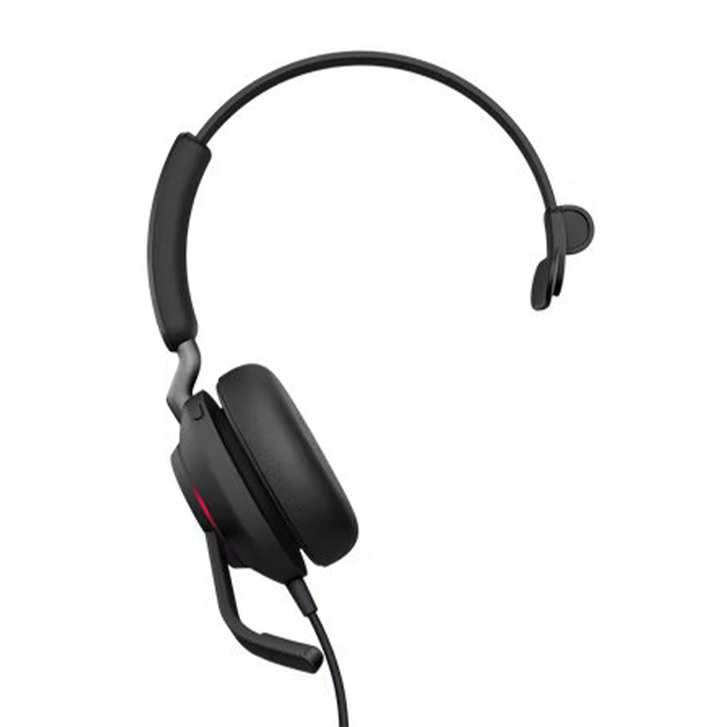 A Photo Of Jabra Evolve2 40 UC Mono - USB-C | Professional On-Ear Headset with Superior Noise-Cancellation