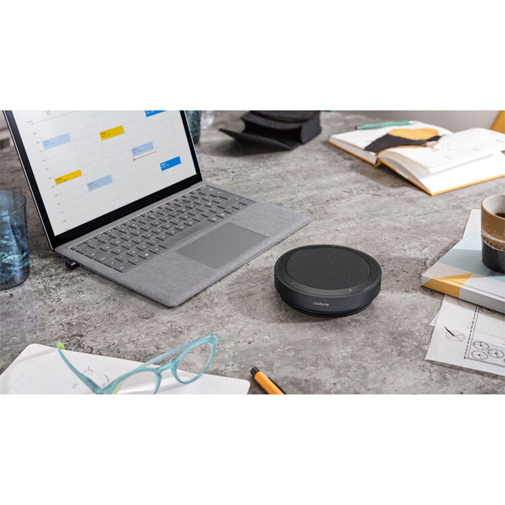 A Photo Of Jabra Speak 2 75 Conferencing Speakerphone with Link 380 for Microsoft Teams