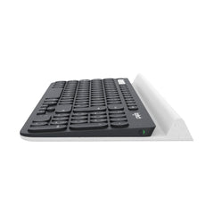 A Photo Of Logitech 920-008149 K780 - Multi-Device Wireless Compact Keyboard with Integrated Cradle