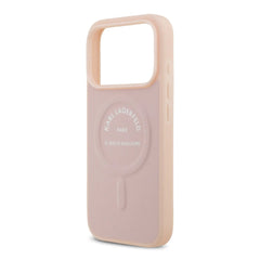 A Photo Of Karl Lagerfeld MagSafe PU Case with RSG Logo Buttons - iPhone 17 Pro
