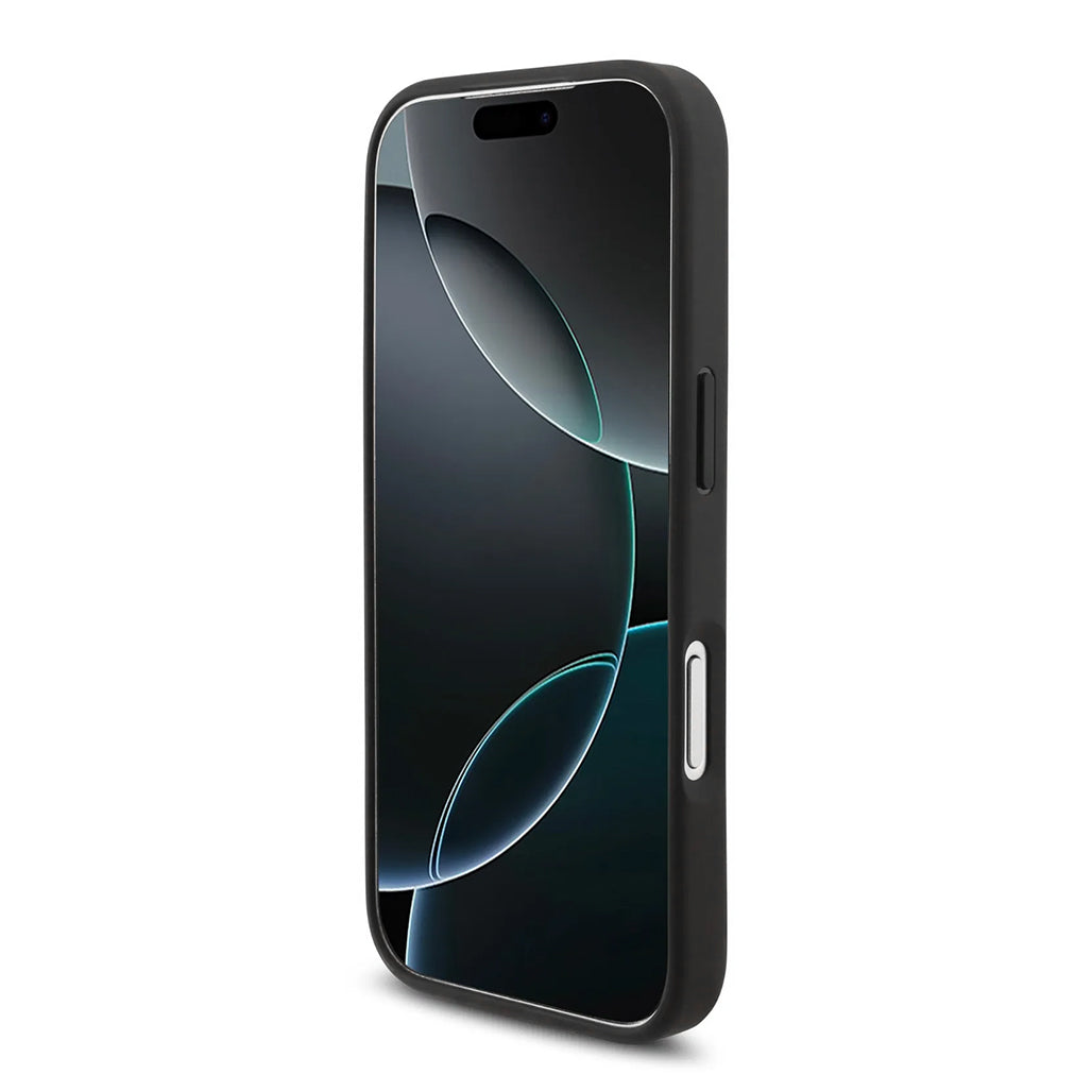 A Photo Of Karl Lagerfeld MagSafe PU Case with RSG Logo Buttons - iPhone 17 Pro