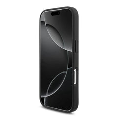 A Photo Of Karl Lagerfeld MagSafe PU Leather Case with Debossed Logo for iPhone 17 Pro