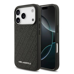 A Photo Of Karl Lagerfeld MagSafe PU Leather Case for iPhone 17 Pro Max