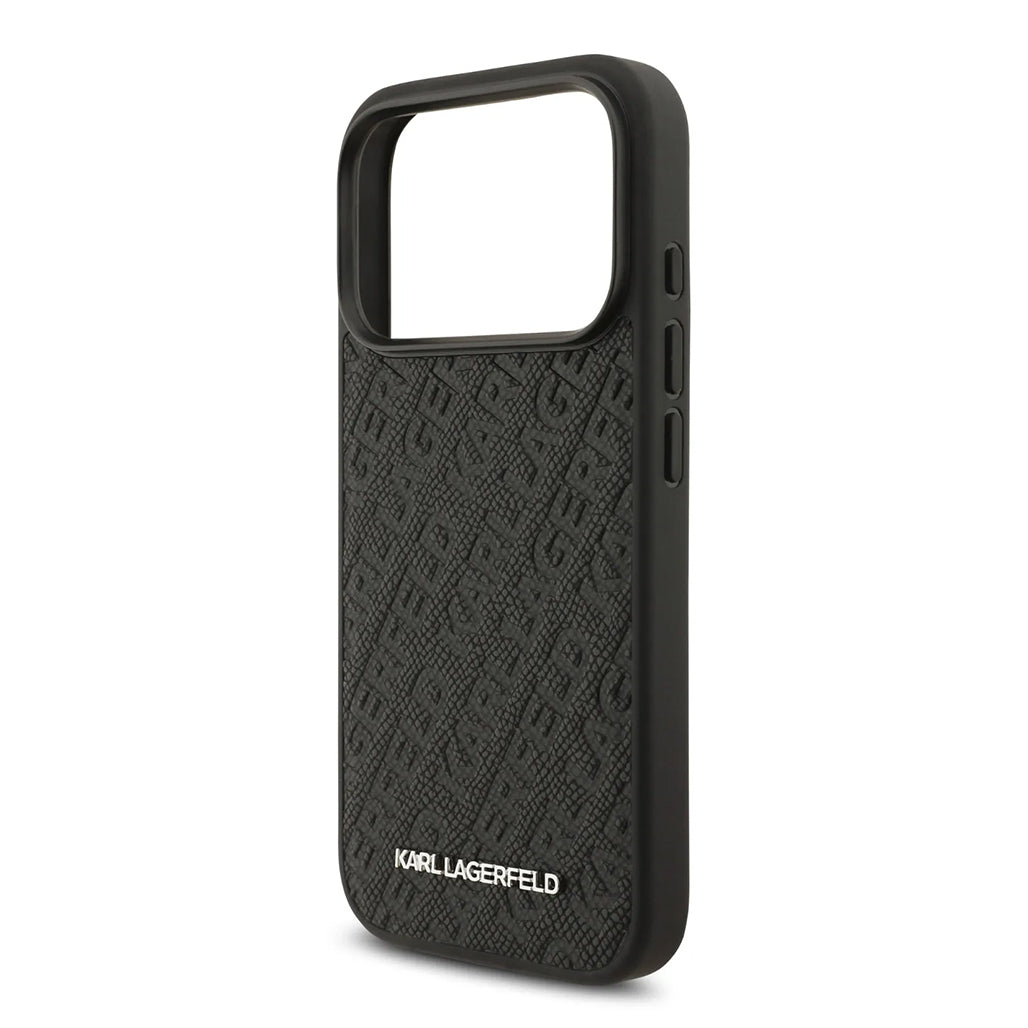 A Photo Of Karl Lagerfeld MagSafe PU Leather Case for iPhone 17 Pro Max