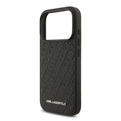 A Photo Of Karl Lagerfeld MagSafe PU Leather Case for iPhone 17 Pro Max