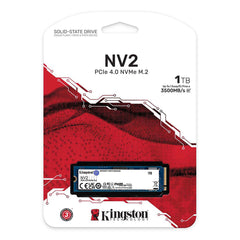 A Photo Of Kingston NV2 PCIe 4.0 1TB NVMe SSD – High-Speed Storage for Thin Laptops and SFF Systems