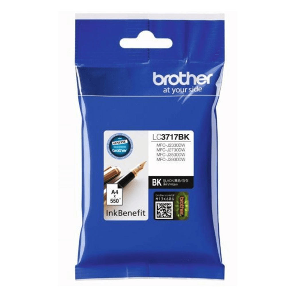 A Photo Of Brother LC3717BK Black Ink Cartridge