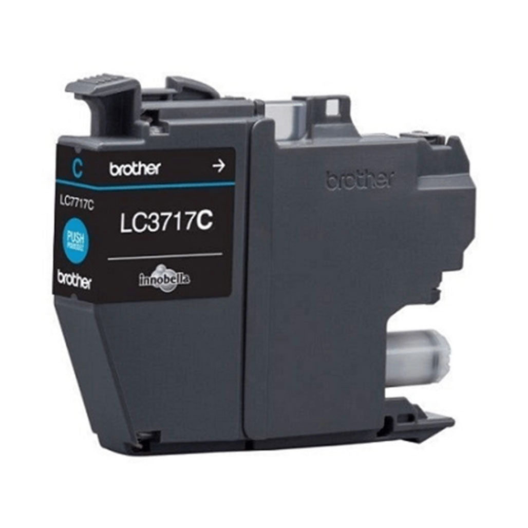 A Photo Of Brother LC3717C Cyan Ink Cartridge