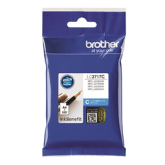 A Photo Of Brother LC3717C Cyan Ink Cartridge