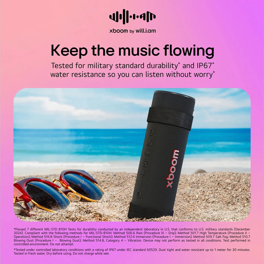 A Photo Of LG XBOOM Grab Bluetooth Speaker