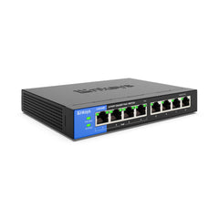 A Photo Of Linksys LGS108P 8-Port Gigabit Unmanaged PoE+ Switch with 50W Power Budget