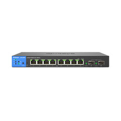 A Photo Of Linksys LGS310MPC 8-Port Managed Gigabit PoE+ Switch with 2 1G SFP Uplinks | 110W Power Budget & Advanced Network Security