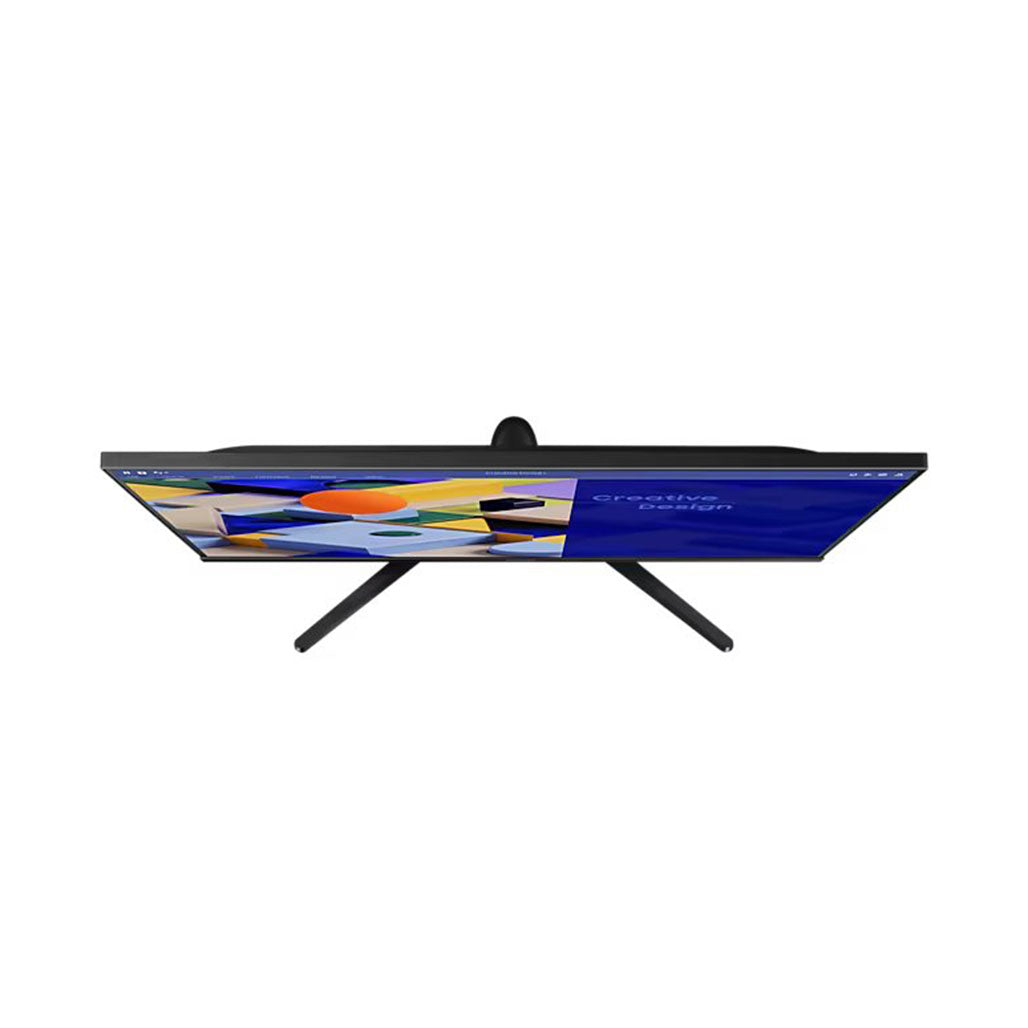 A Photo Of Samsung LS24C314EAMXZN - 24 inch Essential Monitor S3 S31C - Full HD, IPS Panel, Eye Comfort Features