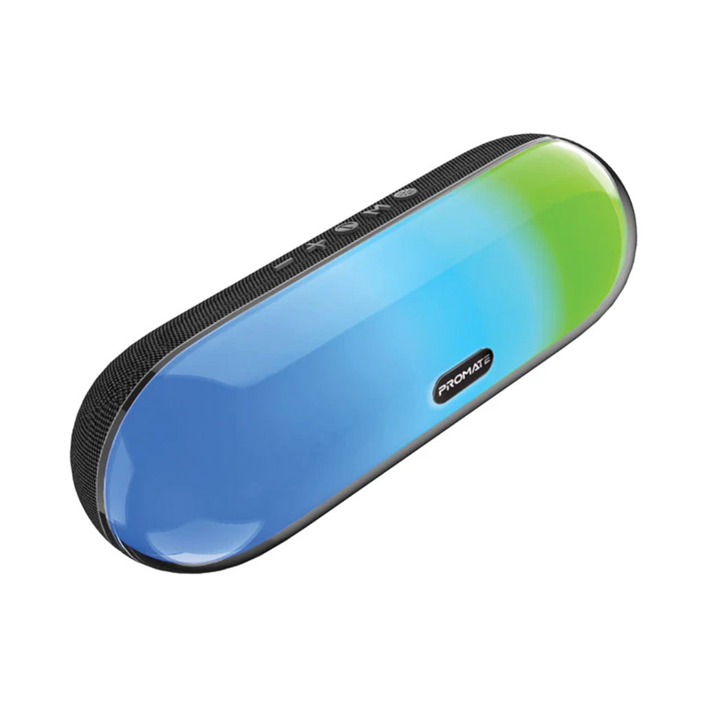 A Photo Of Promate LumiBar High Fidelity True Wireless Bluetooth v5.3 Speaker | RGB Lights & Multi-Connectivity